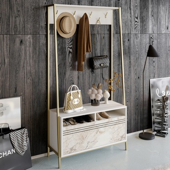 Předsíňová sestava DEVIN bílá 2