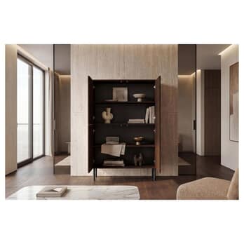 Komoda DIAMOND 2DV dub espresso 5
