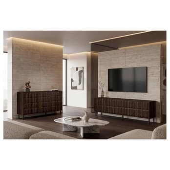 Komoda DIAMOND 3DV dub espresso 6