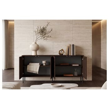 Komoda DIAMOND 4DV dub espresso 5