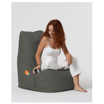 Sedací pytel DIAMOND šedá 1