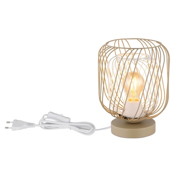 Stolní lampa DICHTI písková/bílá 2