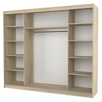 Šatní skříň DIEM dub sonoma 2