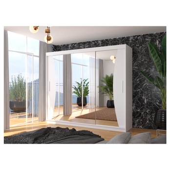 Šatní skříň DIEM bílá 1