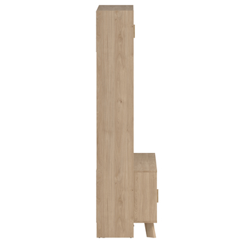 TV komoda DIGBY 2 bílá/dub jackson hickory 7