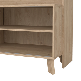 TV komoda DIGBY 2 bílá/dub jackson hickory 9