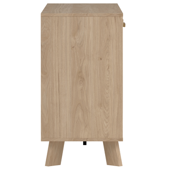 Komoda DIGBY 4 bílá/dub jackson hickory 6