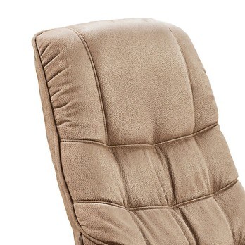 Relaxační křeslo s podnožkou DIKSON krémová 2