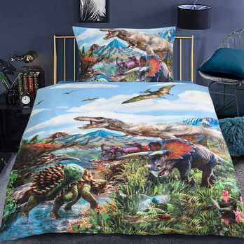 Povlečení 3D DINASOUŘI 70x90 cm a 140x200 cm 1