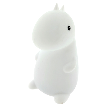 Dětská noční lampa DINO bílá 2