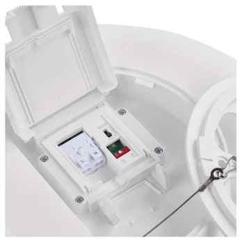 Stropní koupelnové svítidlo DIONI bílá, průměr 36 cm 6