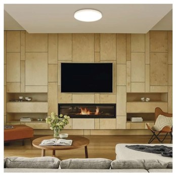 Stropní koupelnové svítidlo DIONI bílá, průměr 41 cm 9