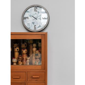 Nástěnné hodiny DIPOA šedá, ⌀ 40 cm 1