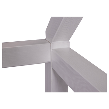 Domečková postel DITA bílá, 90x200 cm 4