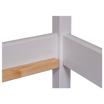 Domečková postel DITA bílá, 90x200 cm 7