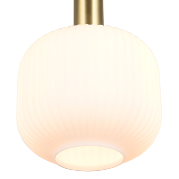 Závěsné svítidlo DIVA černá/bílá 2