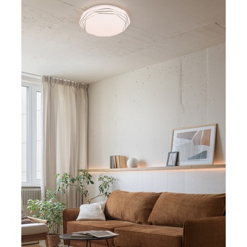 Stropní LED svítidlo DIZZY bílá/chrom 1