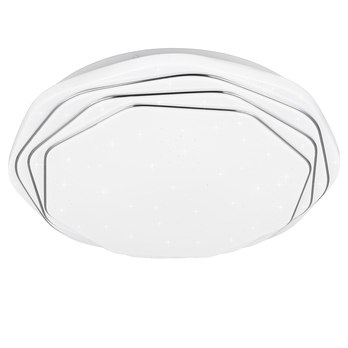 Stropní LED svítidlo DIZZY bílá/chrom 2