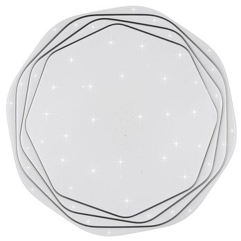 Stropní LED svítidlo DIZZY bílá/chrom 5