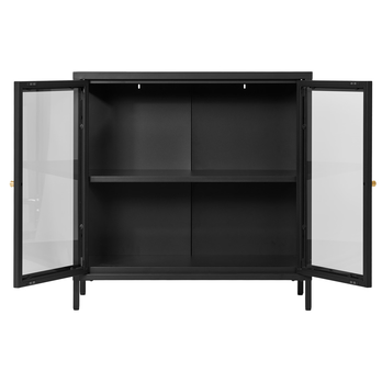 Vitrína DOLBY černá 3