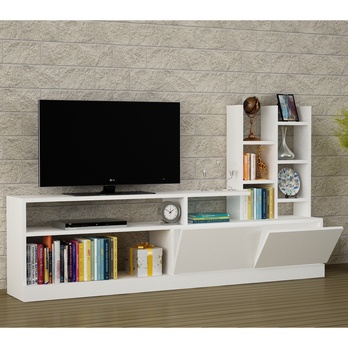 TV sestava  DOLUNAY bílá 2