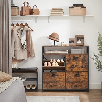 Botník DON 2 černá/hnědá 1