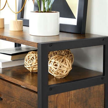 Botník DON hnědá/černá 8