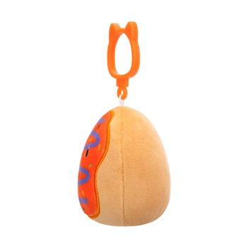 Klíčenka Squishmallows DONUT JAY oranžová/fialová 3