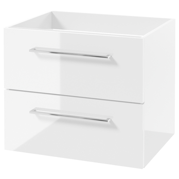Skříňka s umyvadlem DORADO D60 bílá/bílá lesk 2