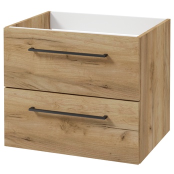 Skříňka s umyvadlem DORADO D60 dub craft zlatý 2