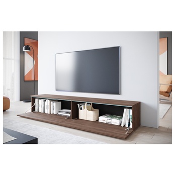 TV komoda DOROTHE 180 ořech 6