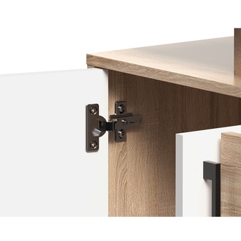 Komoda DOROTHEA XXL dub sonoma/bílá 2