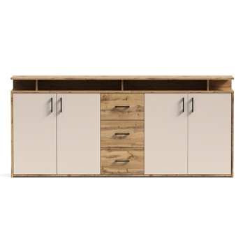 Komoda DOROTHEA XXL dub wotan/kašmírová 1