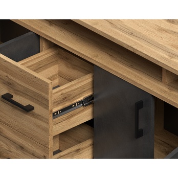 Komoda DOROTHEA XXL dub wotan/matera 4