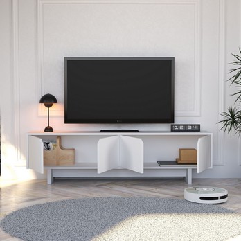 TV komoda DORUK bílá 2