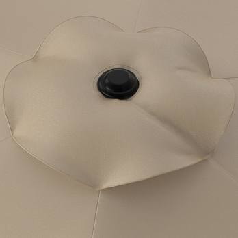 Slunečník DOUBLE taupe 4