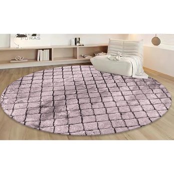 Koberec DREAMBOX 3 růžová, průměr 160 cm 1