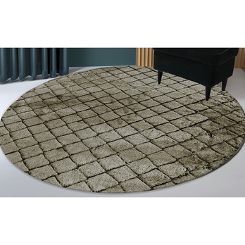 Koberec DREAMBOX 3 hnědá, průměr 160 cm 1