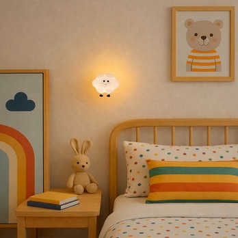 Dětská noční lampa DREAMIES bílá 1