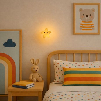 Dětská noční lampa DREAMIES žlutá 1