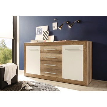 Komoda DREANO dub canyon/bílá 1