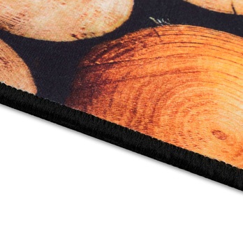 Koberce DŘEVO hnědá, 60x180 cm 1