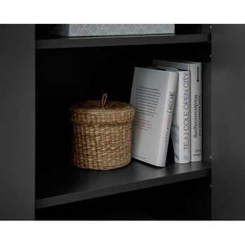 Komoda  DUBLIN 2 antracitová/dub evoke 8