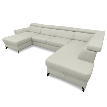 Sedací souprava DUE I pravá, bílá 1