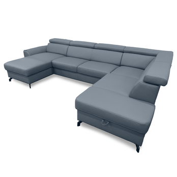 Sedací souprava DUE I pravá, modrá 1