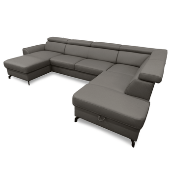 Sedací souprava DUE I pravá, tmavě šedá 1