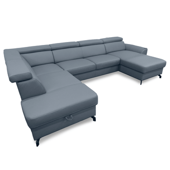 Sedací souprava DUE I levá, modrá 1