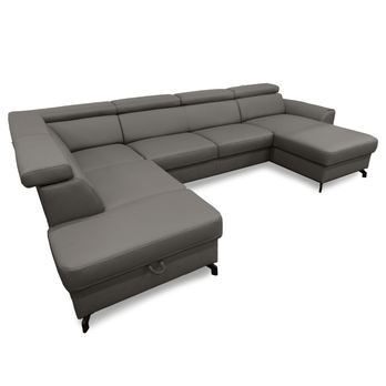 Sedací souprava DUE I levá, tmavě šedá 1