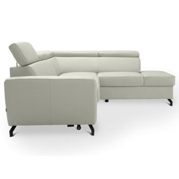 Sedací souprava DUE pravá, bílá 3