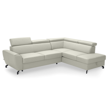 Sedací souprava DUE pravá, bílá 4